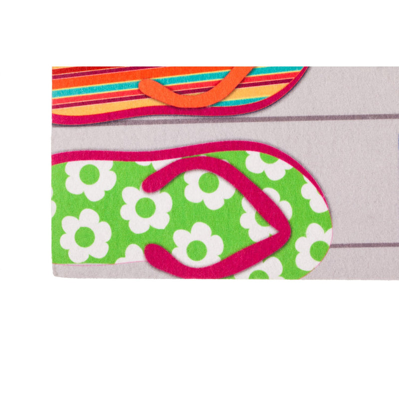 Life Is Better in Flip Flops Sassafras Switch Mat