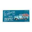 Floral Truck Welcome Sassafras Switch Mat