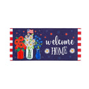 Patriotic Floral Sassafras Switch Mat