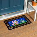 Happy Easter Bunny and Carrot Sassafras Switch Mat