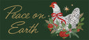 Floral Christmas Chicken Sassafras Switch Mat