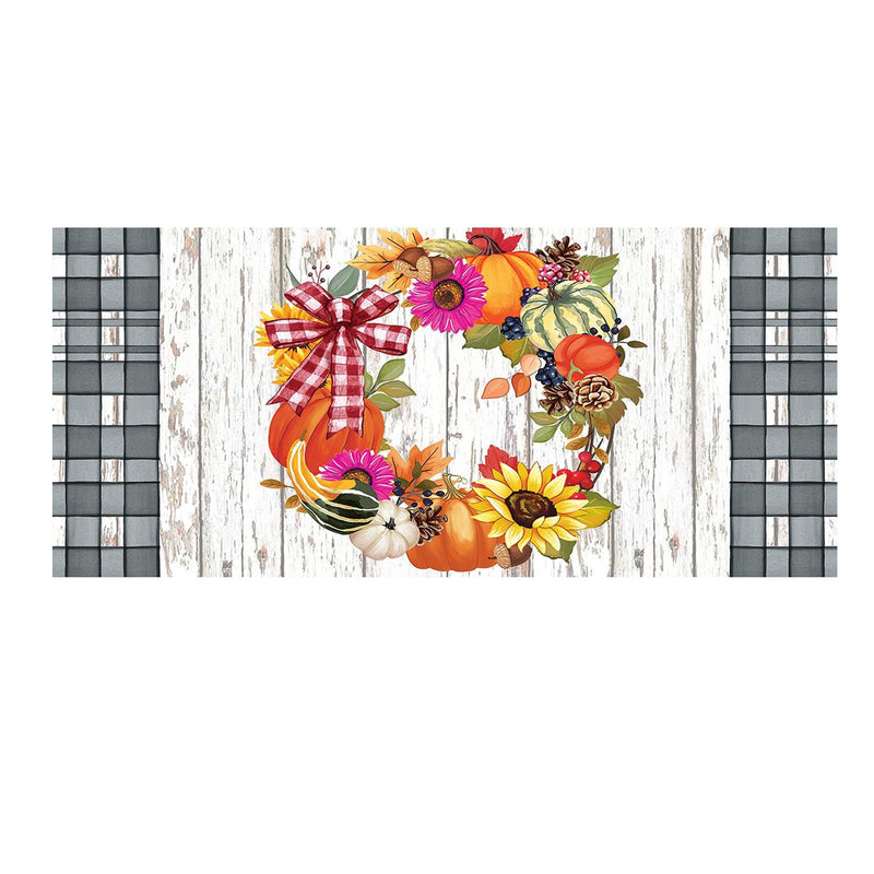 Floral Wreath Sassafras Switch Mat