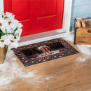 Red Christmas Cowboy Boots Sassafras Switch Mat_x000D_