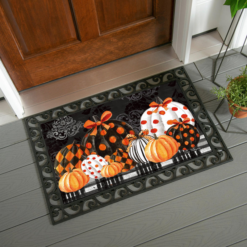 Elegant Pattern Pumpkins Sassafras Estate Switch Mat
