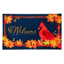 Fall Cardinal Wreath Sassafras Estate Mat
