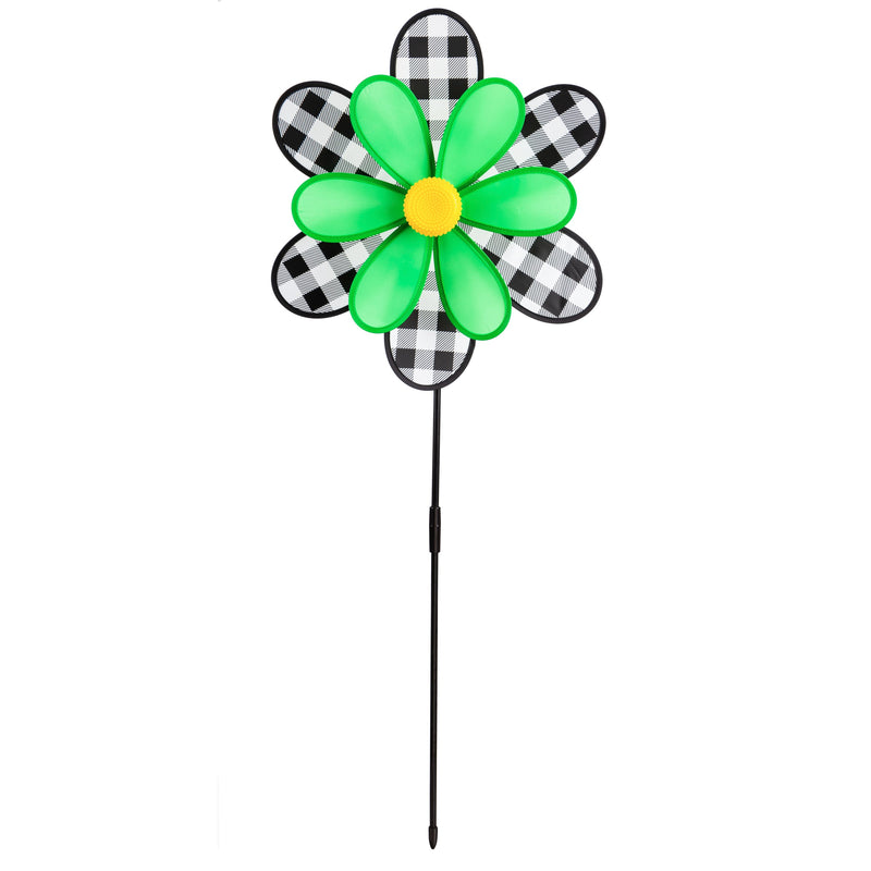 Flower Pinwheel Spinner, 3 Assorted,45338