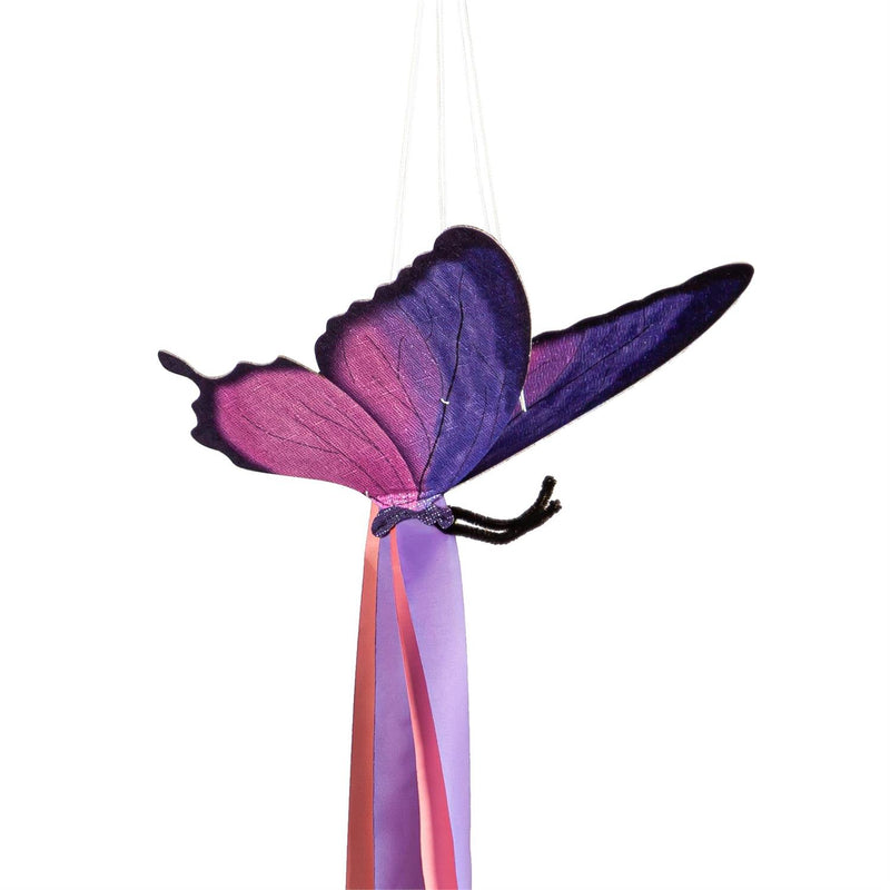 3D Butterfly Fabric Wind Spinner