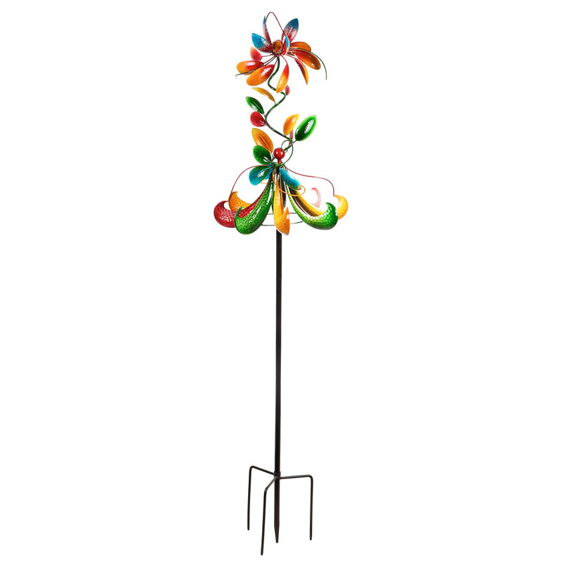 80.75"H Creative Wind Spinner, Primary Colors,47m2941