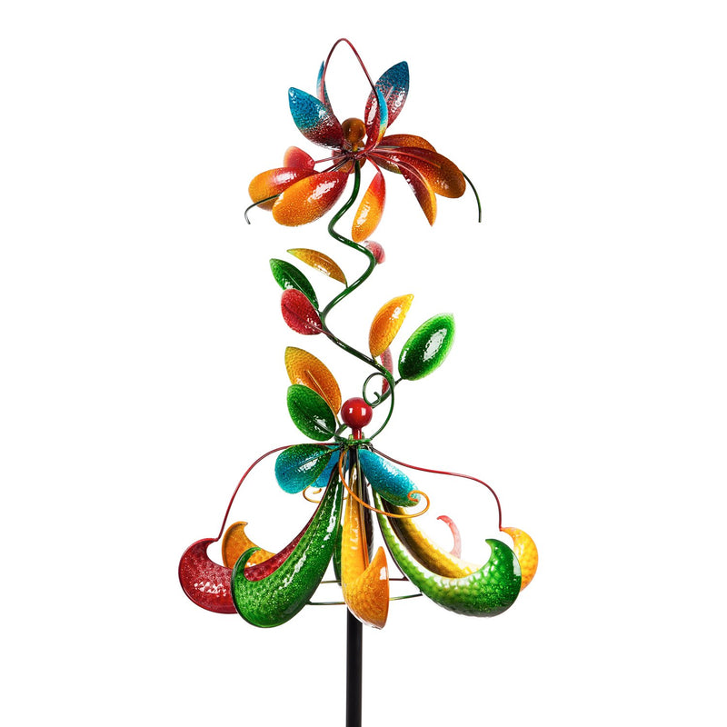 80.75"H Creative Wind Spinner, Primary Colors,47m2941