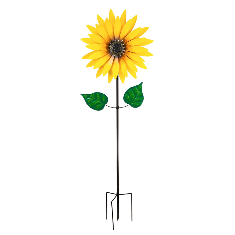 75"H Sunflower Statement Wind Spinner,47m3095