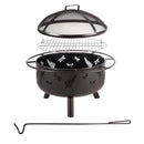 Dragonfly Wood-Burning Fire Pit