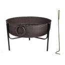 Firepit with Iron Loop handles,47m3365