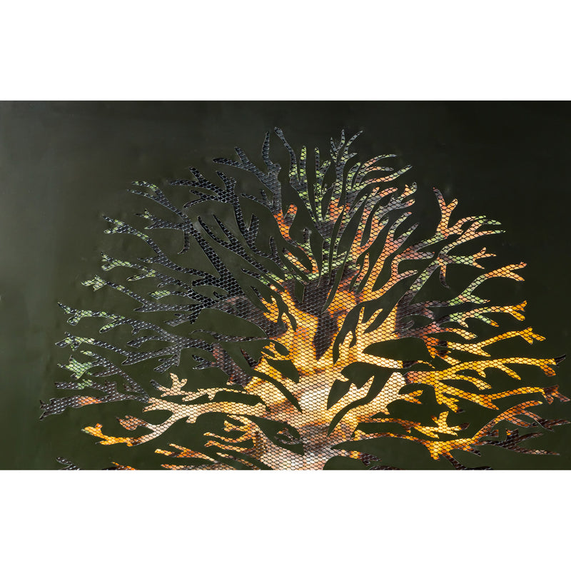 Square Tree of Life Firepit,47m3371