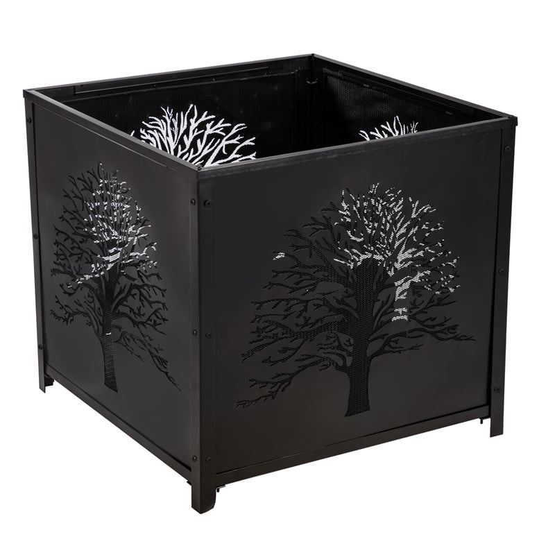 Square Tree of Life Firepit,47m3371