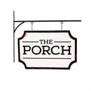 Outdoor Metal Hanging Sign, "The Porch "