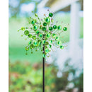 75"H Wind Spinner, Botanical Gemstones,47m4312