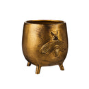 Cast Iron Bee Planter with Feet, 2 Asst.