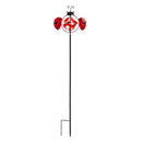 55"H Ladybug Wind Spinner