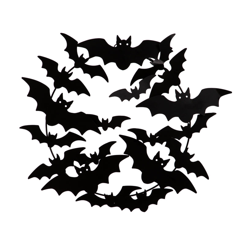 Evergreen Home Accents,Metal Bat Wreath,1x18.75x15.5 Inches