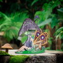 Evergreen Statuary,Mystic Moon Fairy Mushroom Statue,18x7.5x19.75 Inches