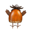 Garden of Wonder Garden Statue, Metal Mini Owls Statue, 8"H