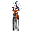 Witch Metal Statue, 30.5"H