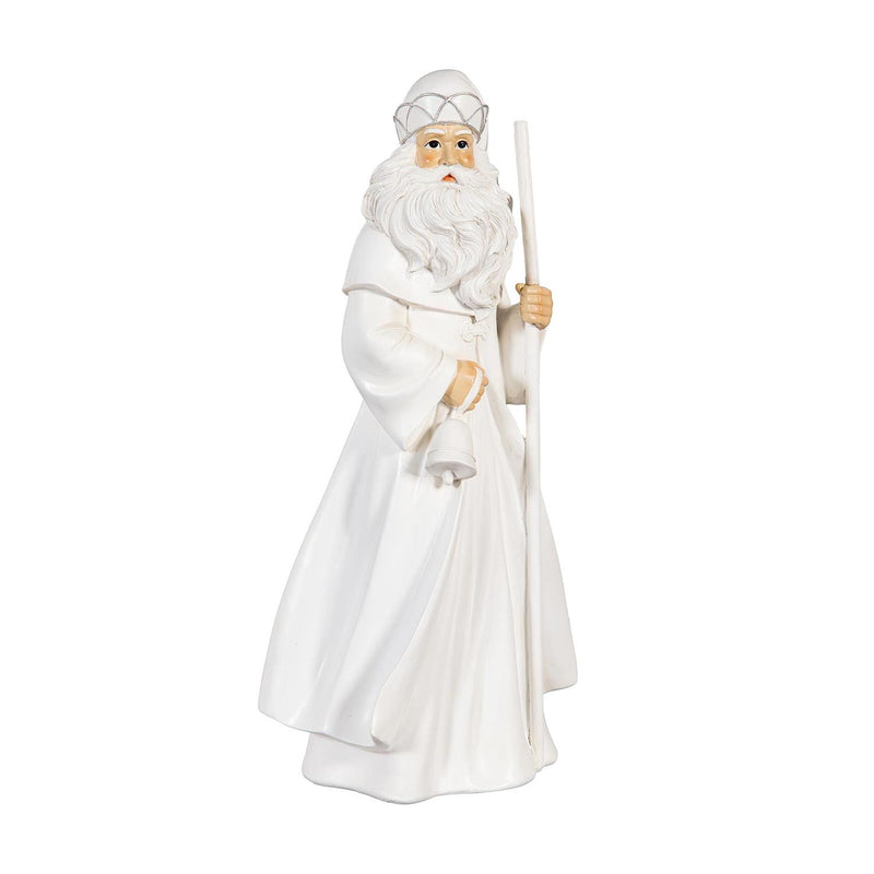 Season to Sparkle Garden Statue, Resin Garden Statue, Saint Nick, 20"H,