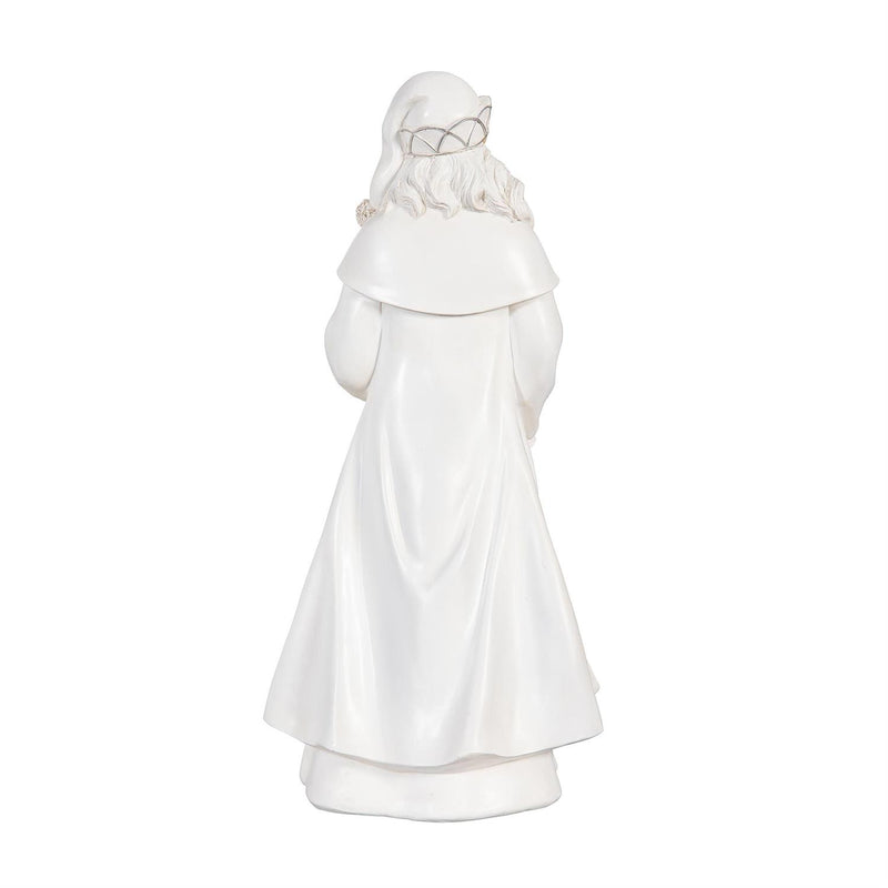 Season to Sparkle Garden Statue, Resin Garden Statue, Saint Nick, 20"H,