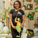 Metal Butterfly Catcher Girl