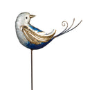 Garden of Wonder Garden Stake, Metal Fancy Bird, 36"