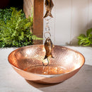 Copper Rain Chain Basin