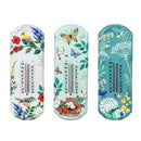 What She Shed Thermometer, Outdoor Metal Thermometer, Bird & Nest, Asst of 3