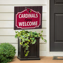 Arizona Cardinals Yard Sign, "Fans Welcome"