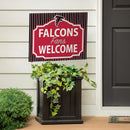 Atlanta Falcons Yard Sign, "Fans Welcome"
