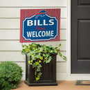 Buffalo Bills Yard Sign, "Fans Welcome"