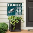 Philadelphia Eagles Yard Sign "Fans Play Here"