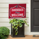 Arizona Diamondbacks Yard Sign, "Fans Welcome"