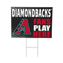 Arizona Diamondbacks Yard Sign "Fans Play Here"