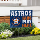Houston Astros Yard Sign "Fans Play Here"
