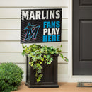 Miami Marlins Yard Sign "Fans Play Here"