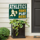 Athletics Yard Sign "Fans Play Here"