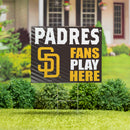 San Diego Padres Yard Sign "Fans Play Here"