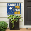 Buffalo Sabres Yard Sign "Fans Play Here"