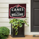 Carolina Hurricanes Yard Sign, "Fans Welcome"