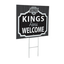 Los Angeles Kings Yard Sign, "Fans Welcome"