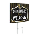 Las Vegas Golden Knights Yard Sign, "Fans Welcome"