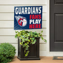 Cleveland Guardians Yard Sign "Fans Play Here"