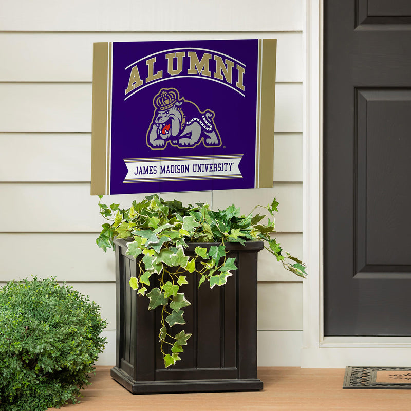 James Madison University Yard Sign Alumni