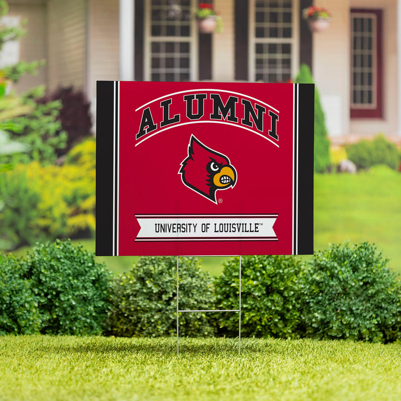 University of Louisville Yard Sign Alumni