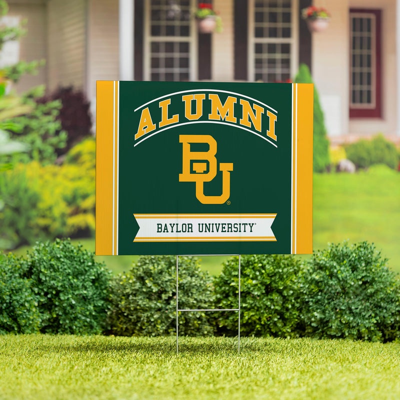 Baylor University Yard Sign Alumni